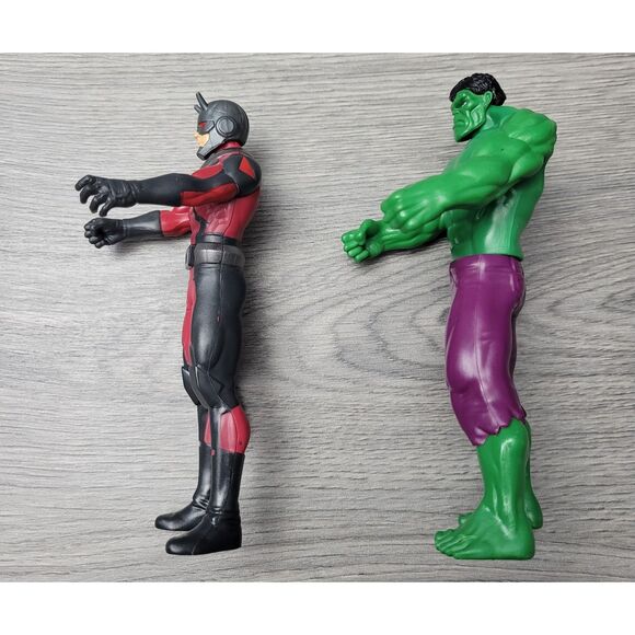 Hasbro Set of 2 Marvel Avengers Action Figures 2015 Hulk 2016 Ant Man - Picture 5 of 12
